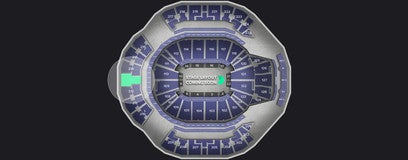 Seat view from Upper