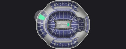 Seat view from Upper