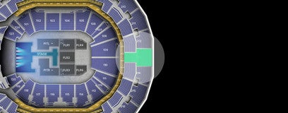 Seat view from Upper