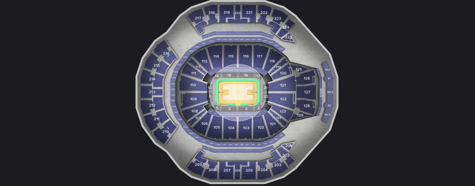 Seat view from VIP Floor