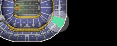 Seat view from Upper