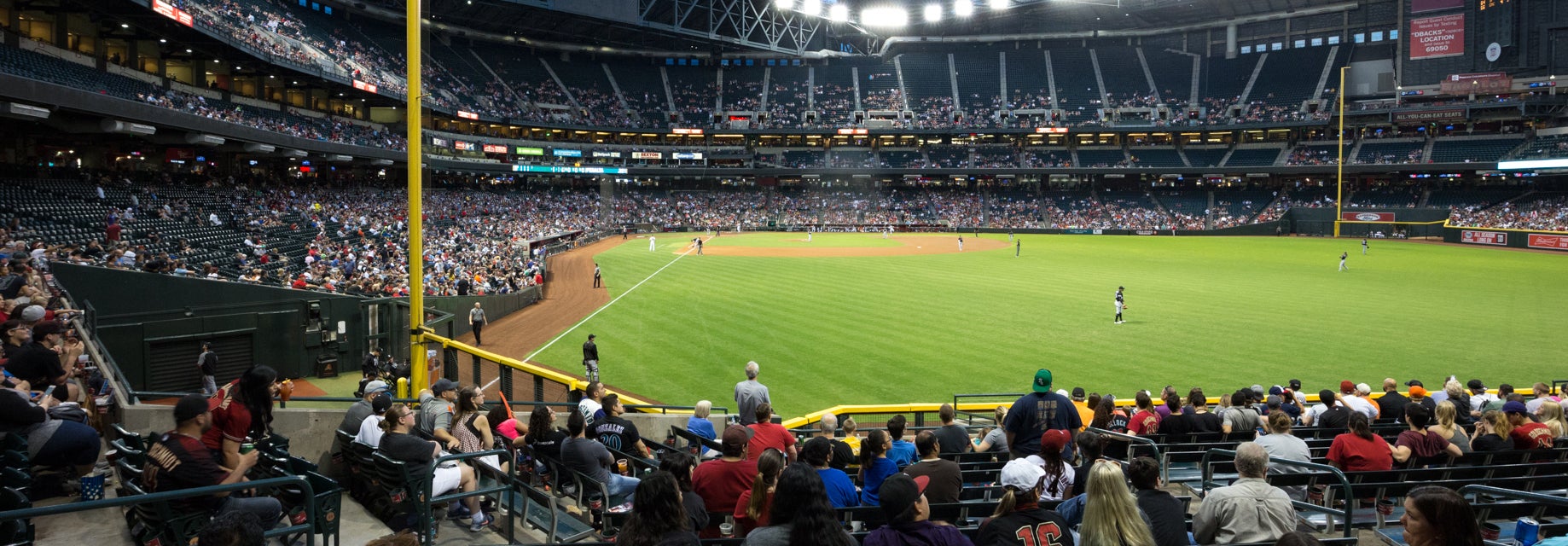 Seat view from Bleacher