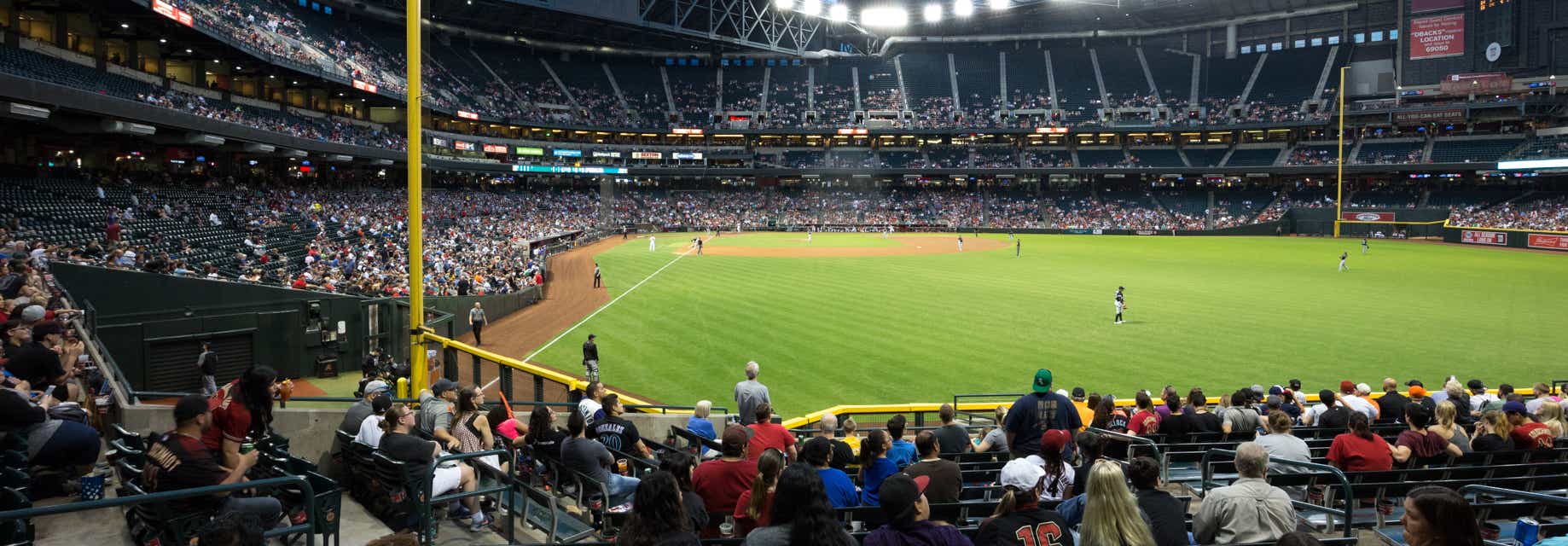 Seat view from Bleacher