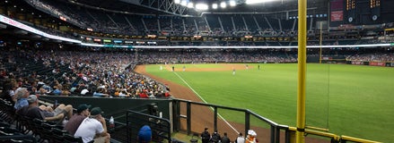 Seat view from Bullpen Reserve