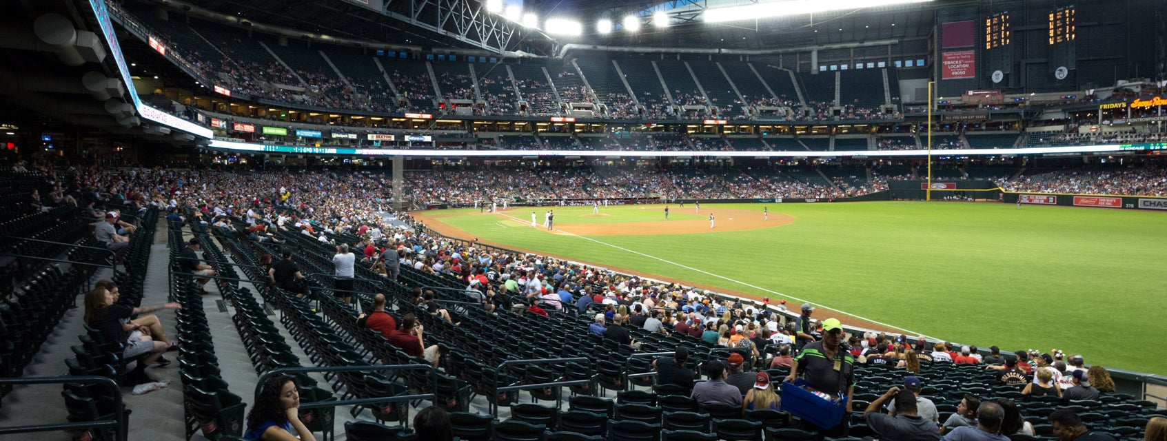 Seat view from Baseline Reserve