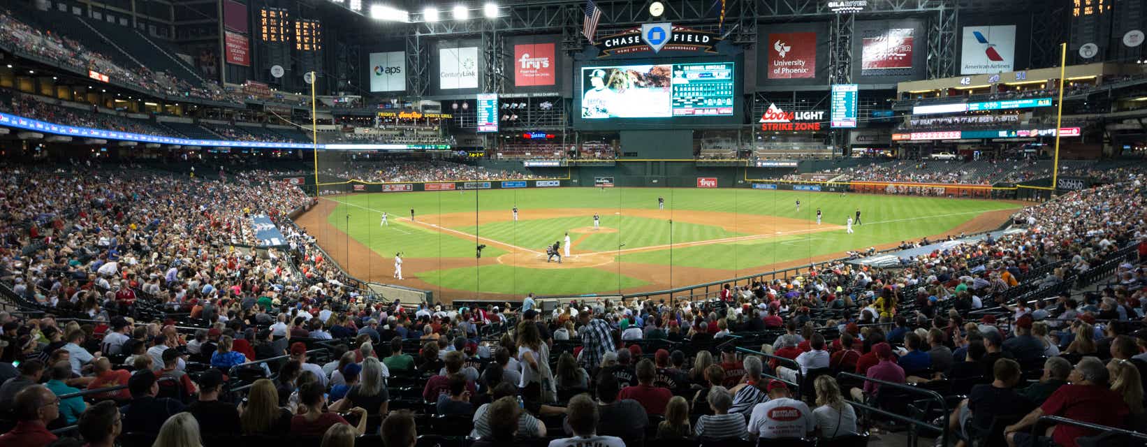 Seat view from Infield Box