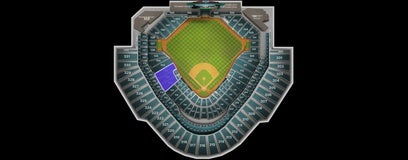 Seat view from Baseline Box