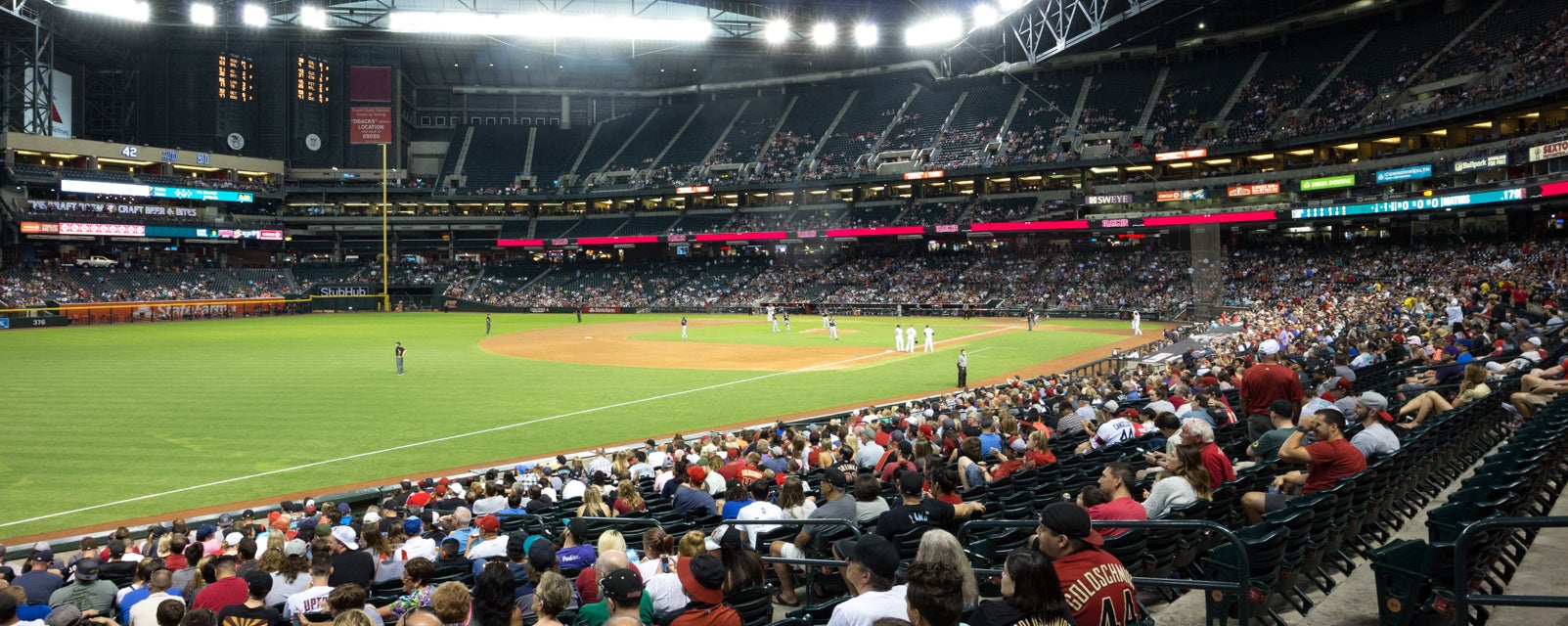 Seat view from Baseline Reserve