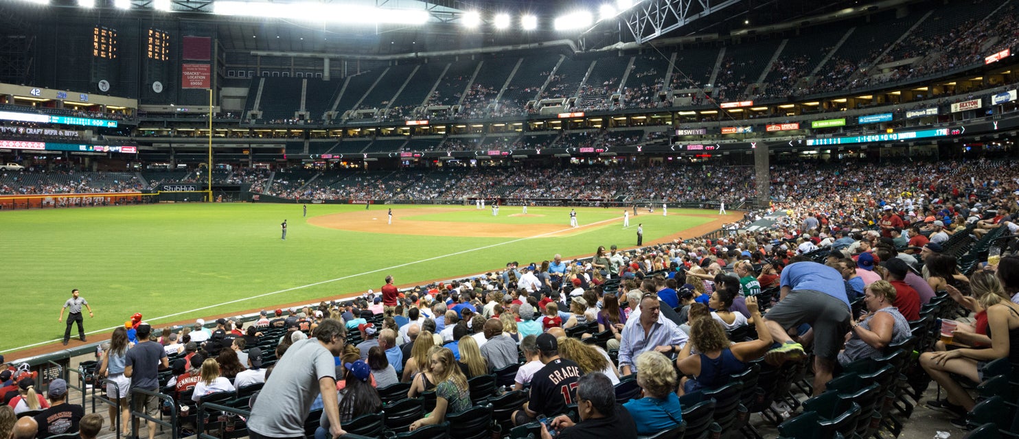 Seat view from Baseline Reserve