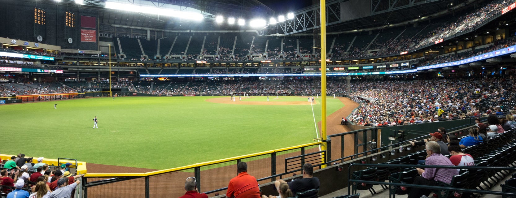 Seat view from Bullpen Reserve