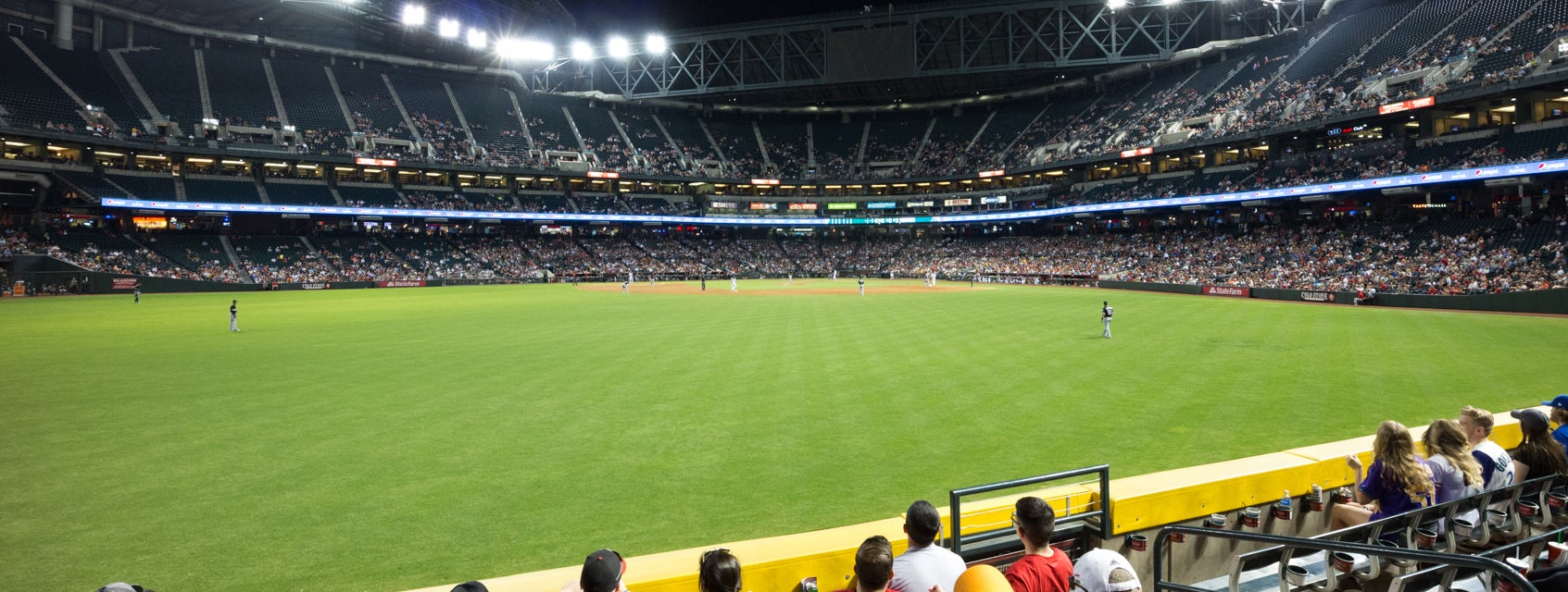 Seat view from Bleacher