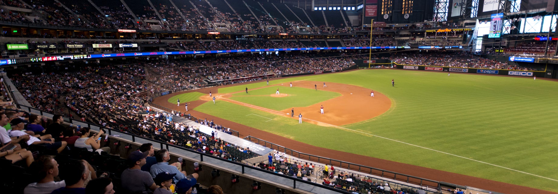 Seat view from Club Reserve