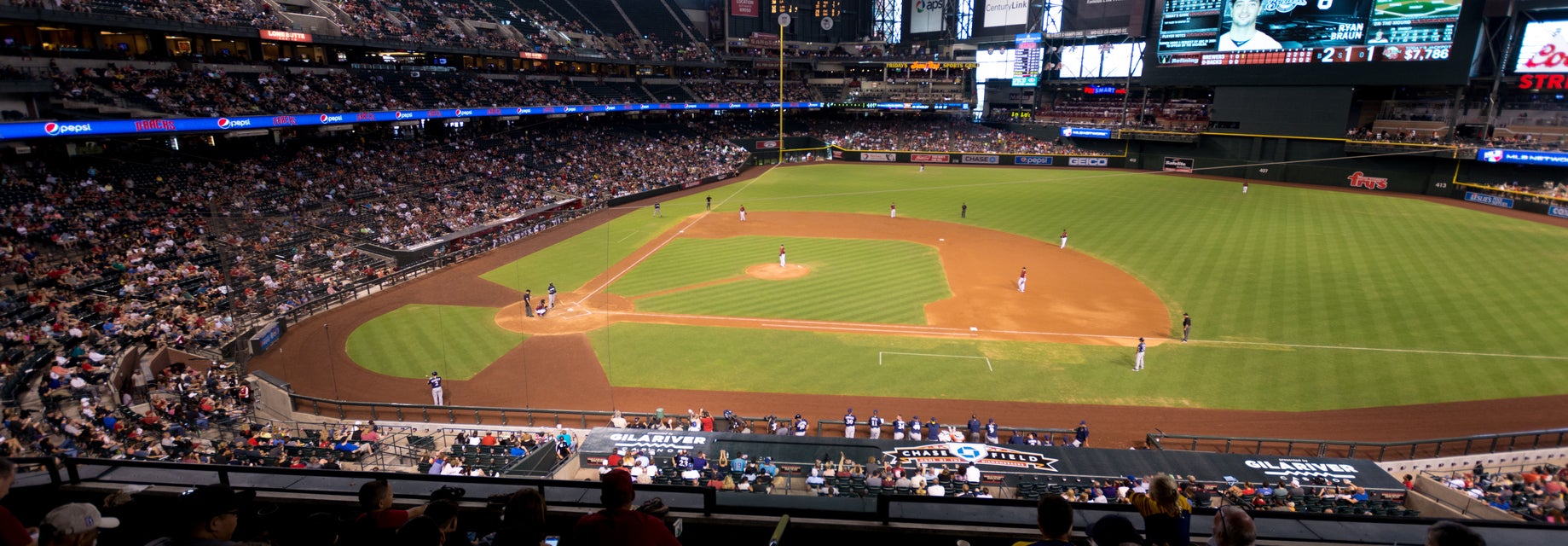 Seat view from Club Box