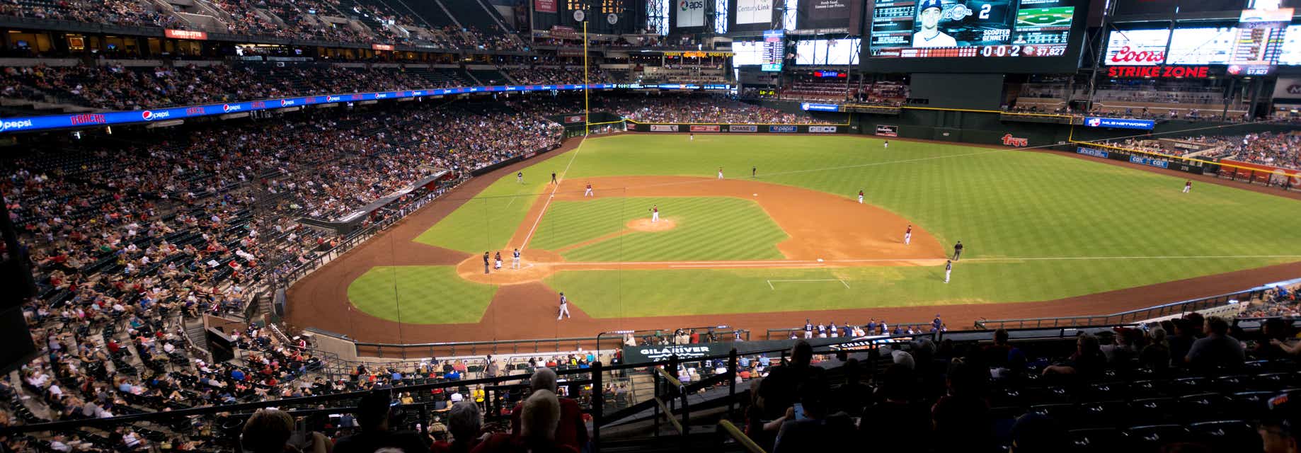 Seat view from Club Box