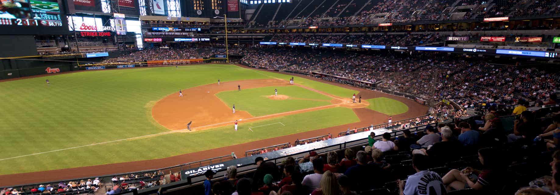 Seat view from Club Box