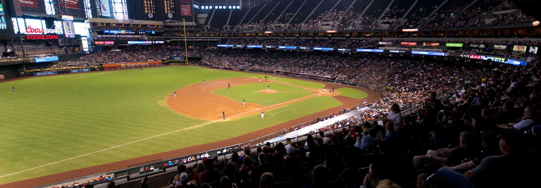 Seat view from Club Reserve