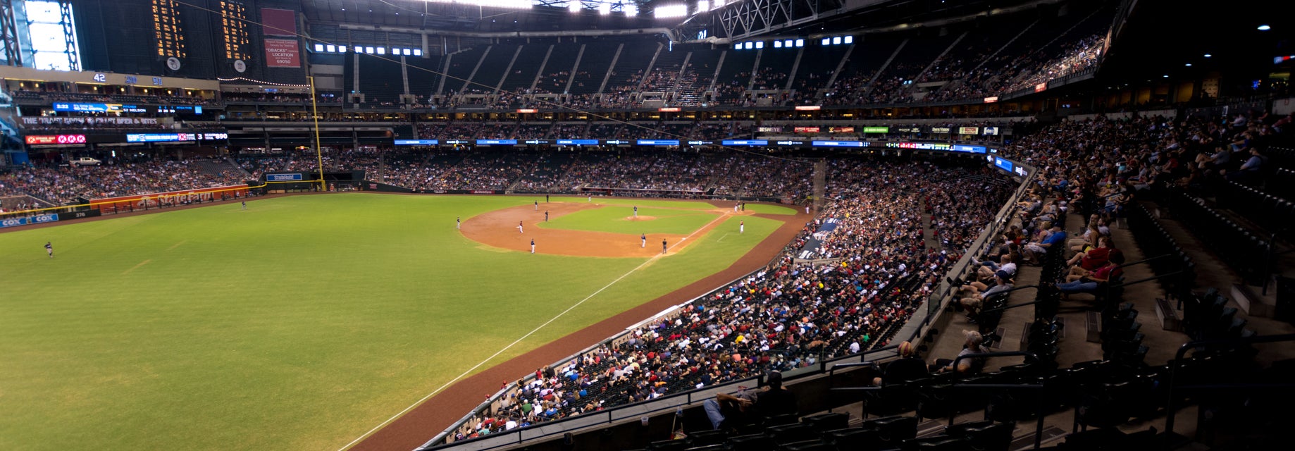 Seat view from Club Reserve