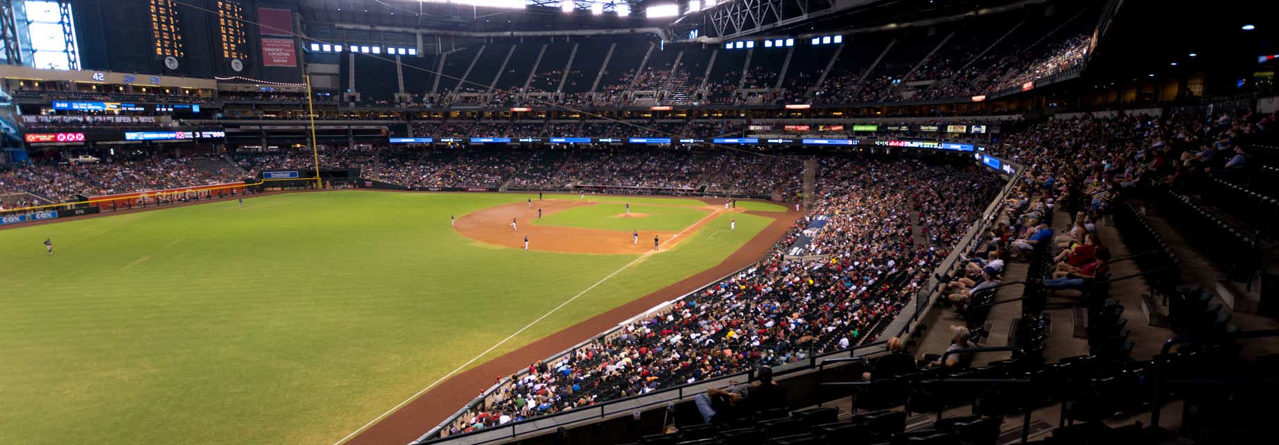 Seat view from Club Reserve