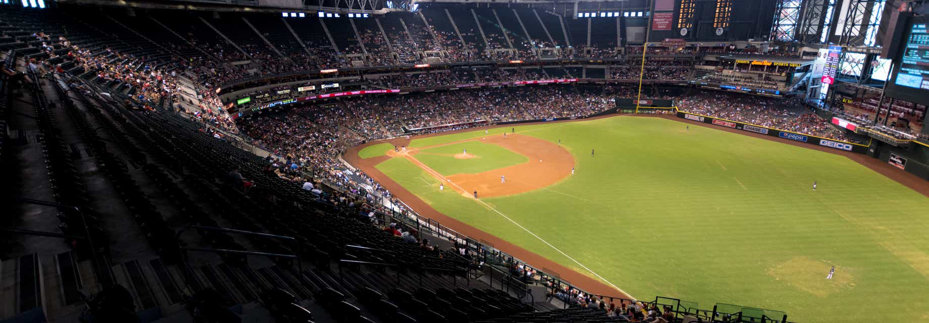 Seat view from Outfield Reserve