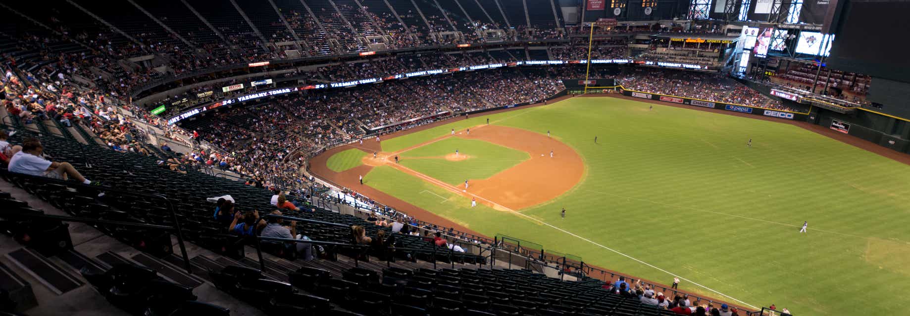 Seat view from Infield Reserve