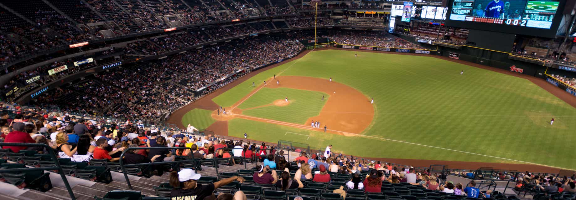 Seat view from Infield Reserve