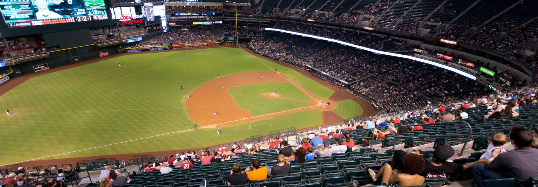 Seat view from Infield Reserve