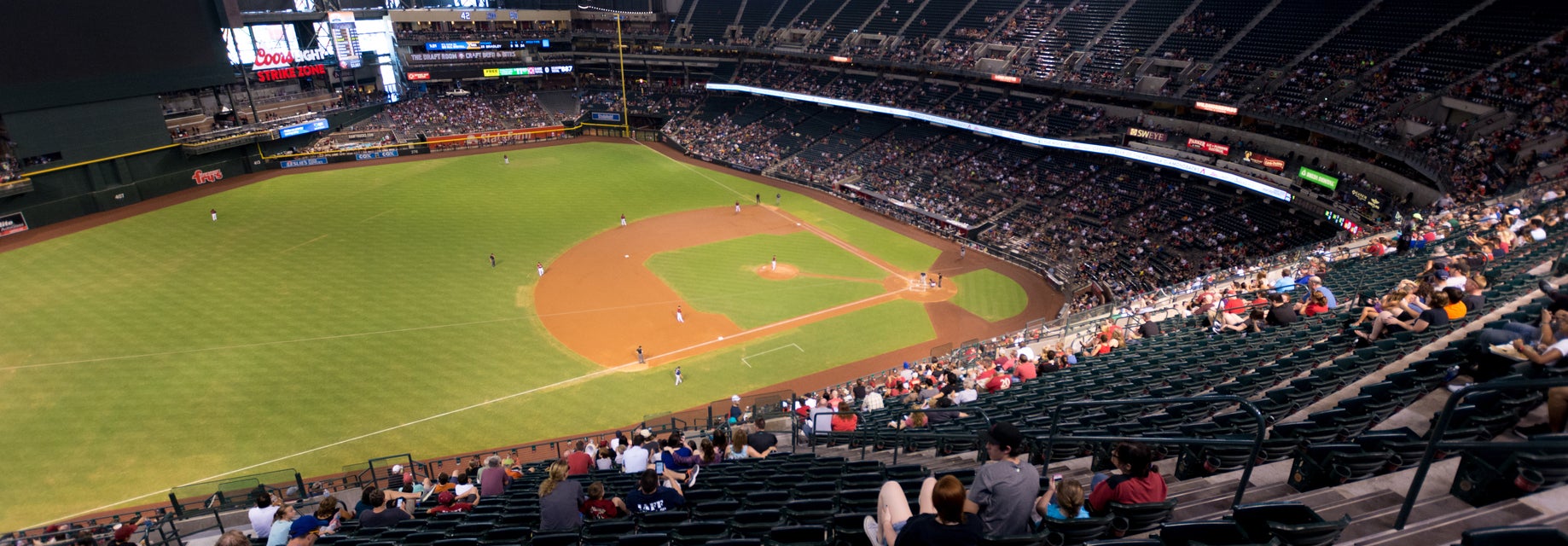Seat view from Infield Reserve