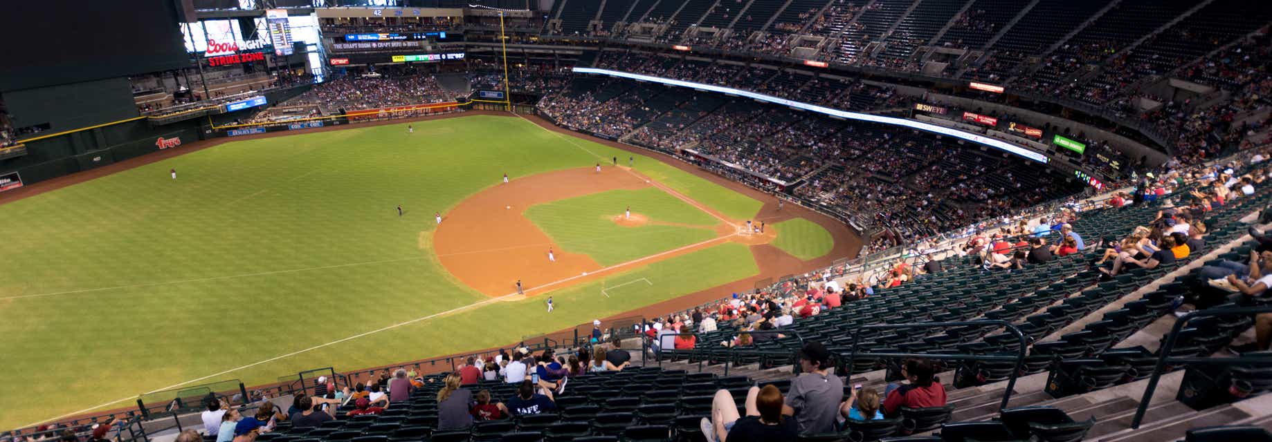 Seat view from Infield Reserve