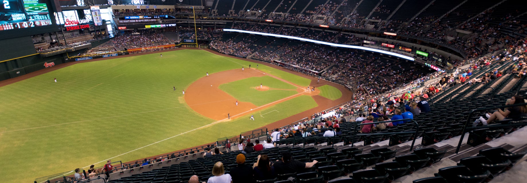 Seat view from Infield Reserve