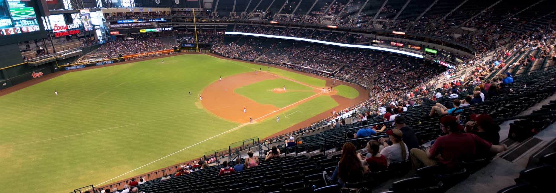 Seat view from Infield Reserve