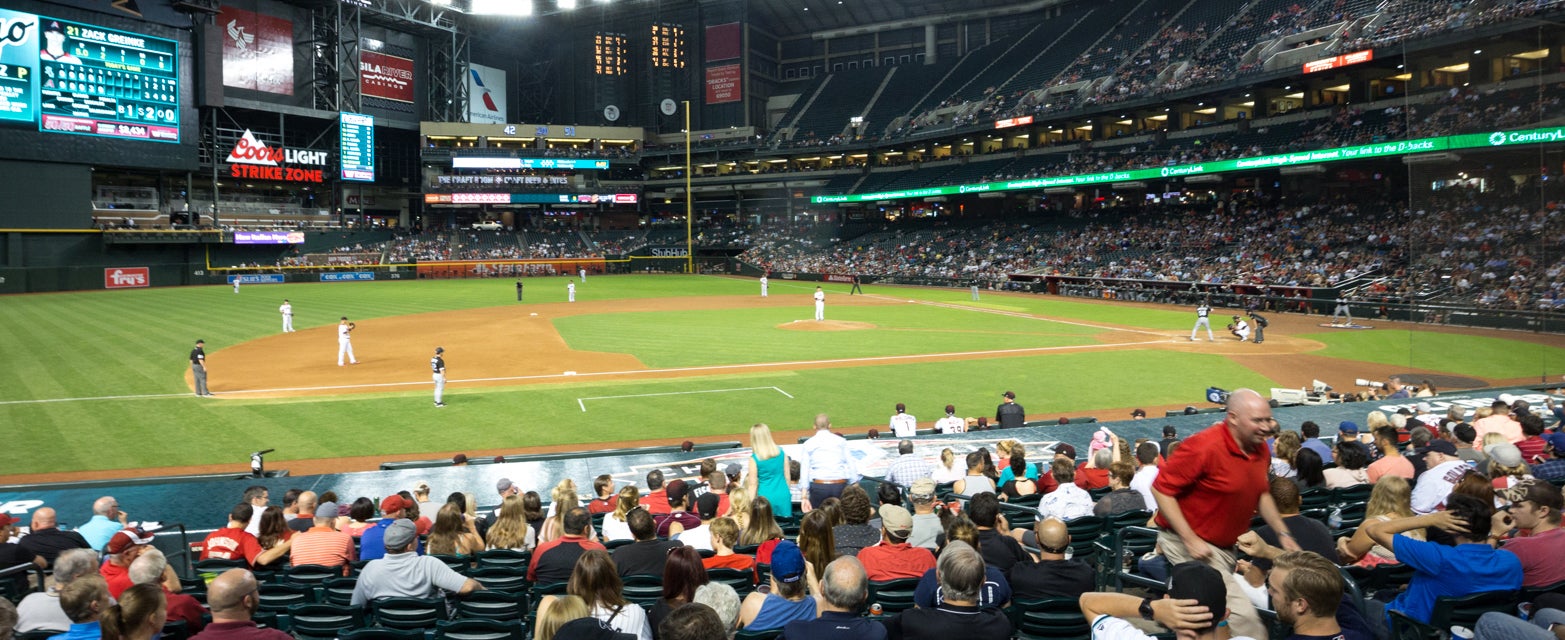 Seat view from Dugout Box