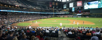Seat view from Infield Box