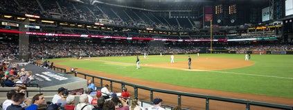 Seat view from First Base Box