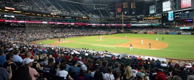 Seat view from Infield Box