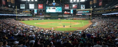 Seat view from Infield Box