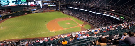 Seat view from Infield Reserve