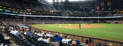 Seat view from First Base Box