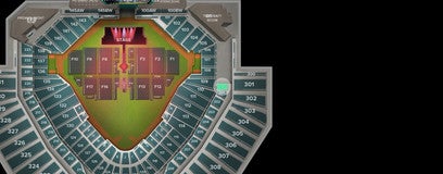 Seat view from Middle