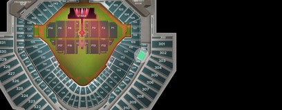 Seat view from Middle