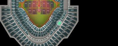 Seat view from Middle