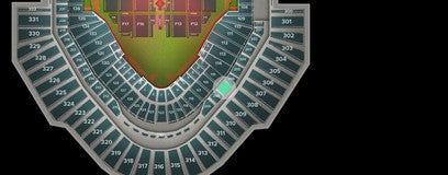 Seat view from Middle