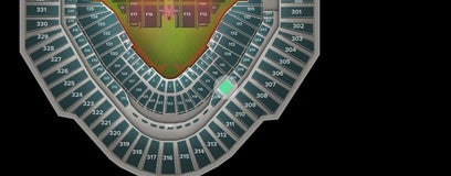 Seat view from Middle