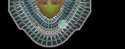Seat view from Middle