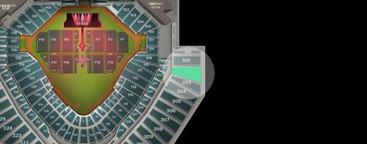 Seat view from Upper