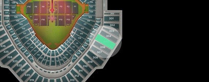 Seat view from Infield Reserve