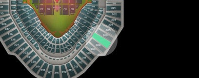 Seat view from Upper