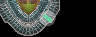 Seat view from Upper