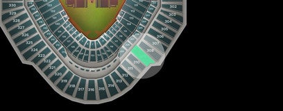 Seat view from Upper