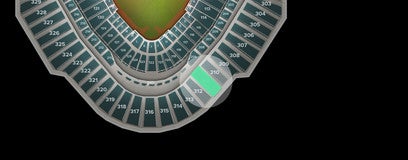 Seat view from Upper