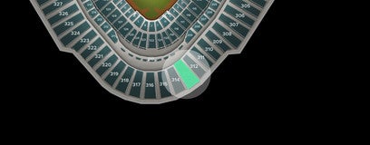 Seat view from Upper